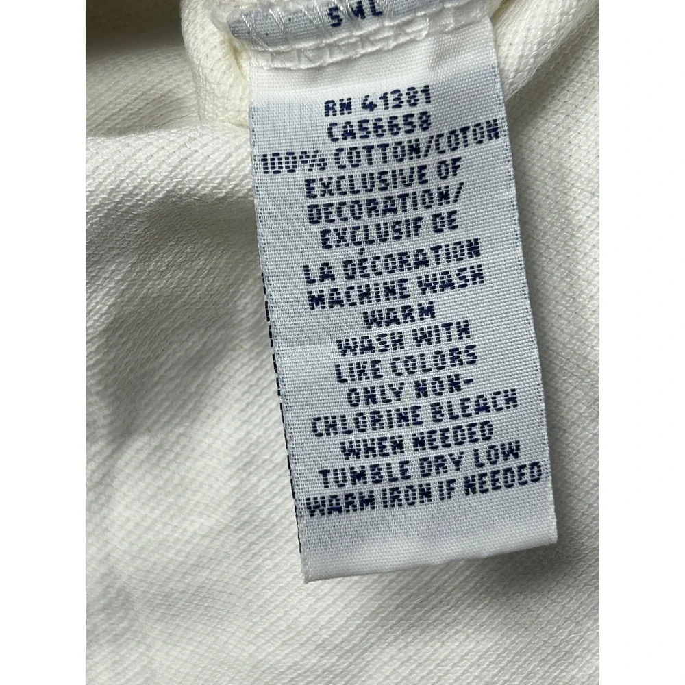 Polo Ralph Lauren Polo Shirt Cotton Pique White L Mens